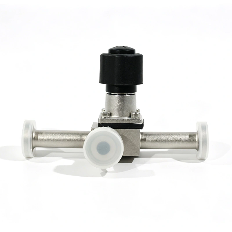 Sanitary 3-Way Diaphragm Valve