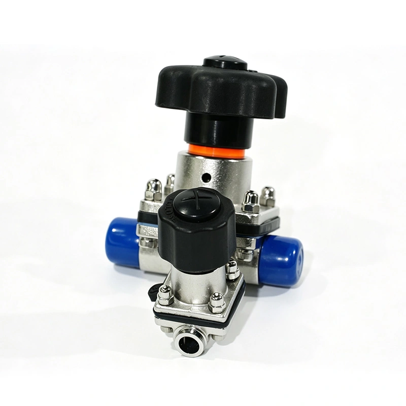 Sanitary GMP two-way diaphragm valve with Access Port
