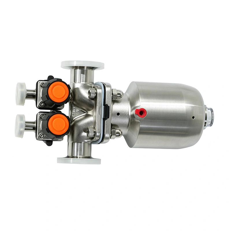 Sanitary GMP two-way diaphragm valve with Access Port